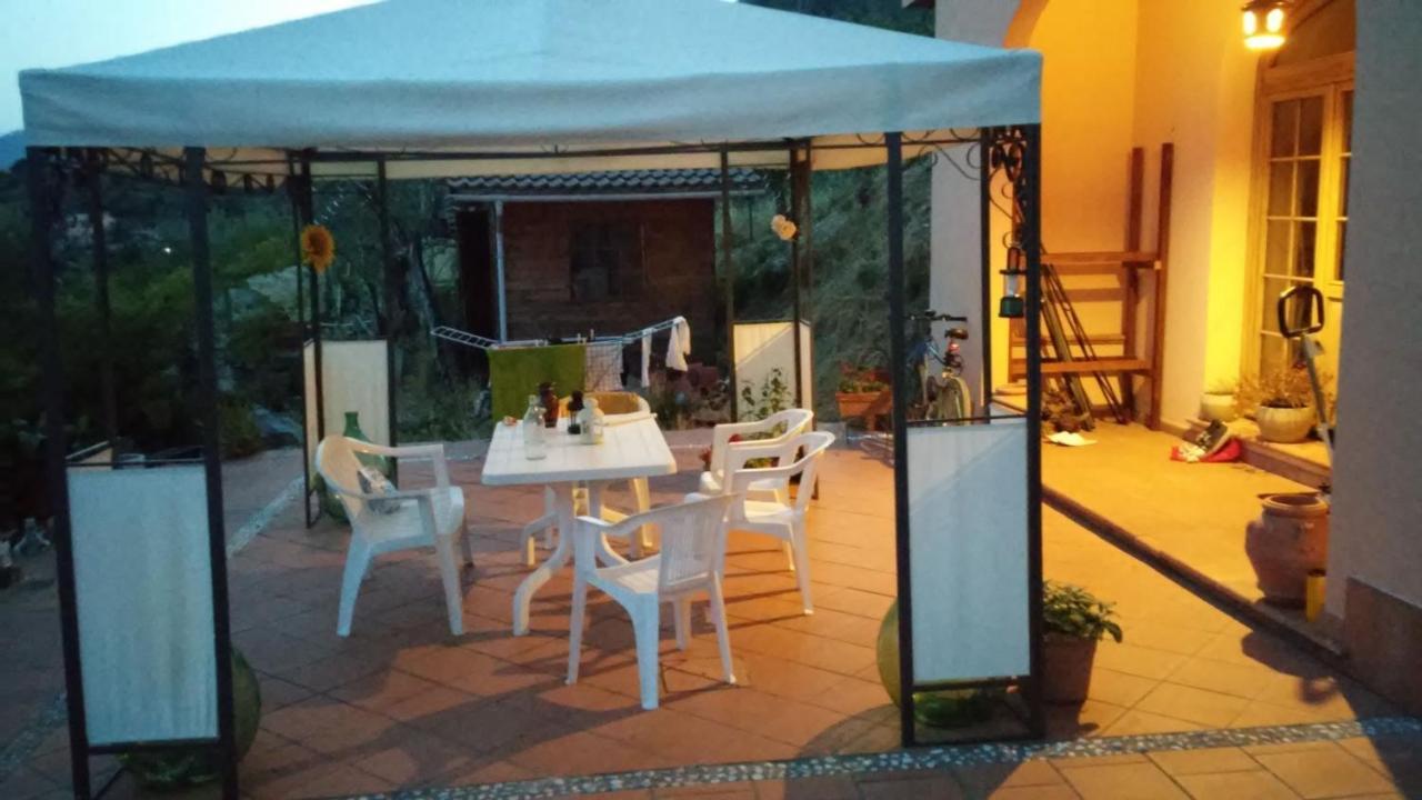 Room In Villa - Room In The Hills With Garden And Sea View San Salvatore  外观 照片